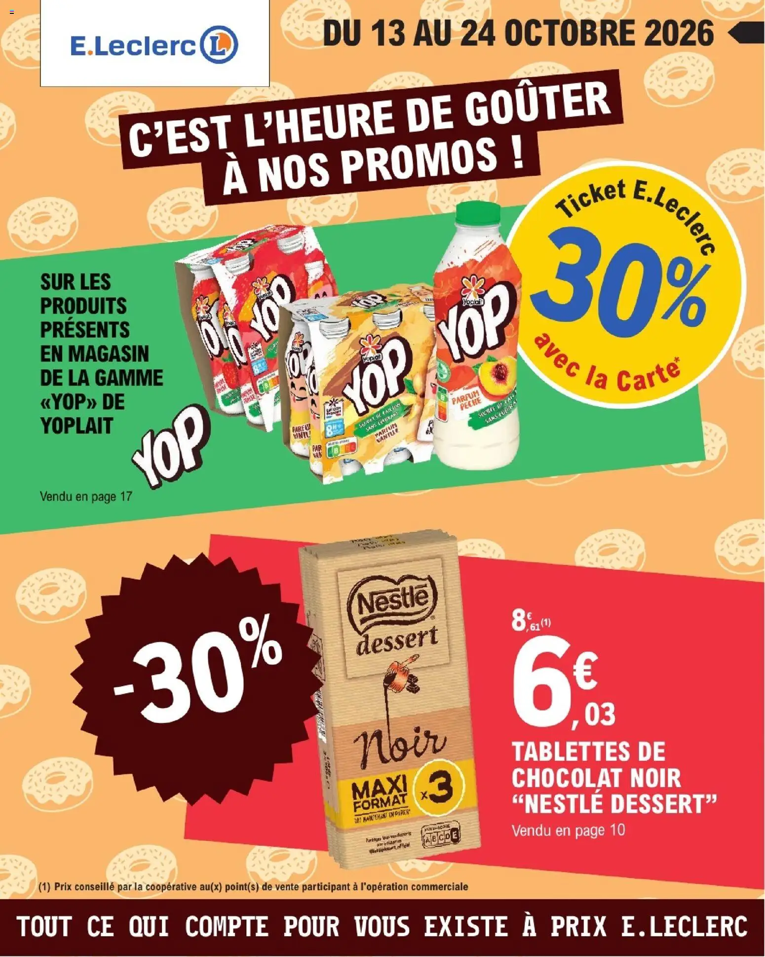 Prévisualisation de E.Leclerc catalogue du magasin E.Leclerc formulaire valide 13/10/2026