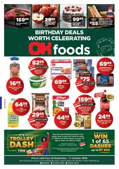 Preview of OK Foods flyer valid from 23/09/2026