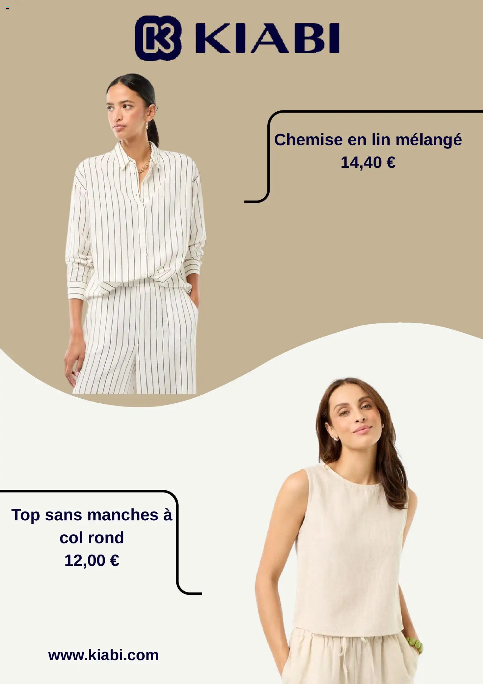 Prévisualisation de Catalogue Kiabi Été du magasin Kiabi formulaire valide 21/08/2026 - Chemise