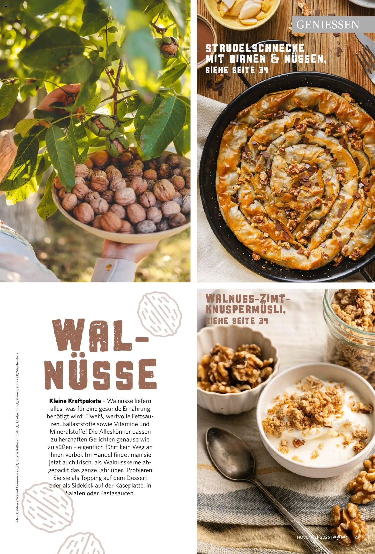 Vorschau von dem Prospekt des Geschäftes Combi, gültig ab dem 01.11.2026 - Walnüsse, Butterschmalz, Nüsse