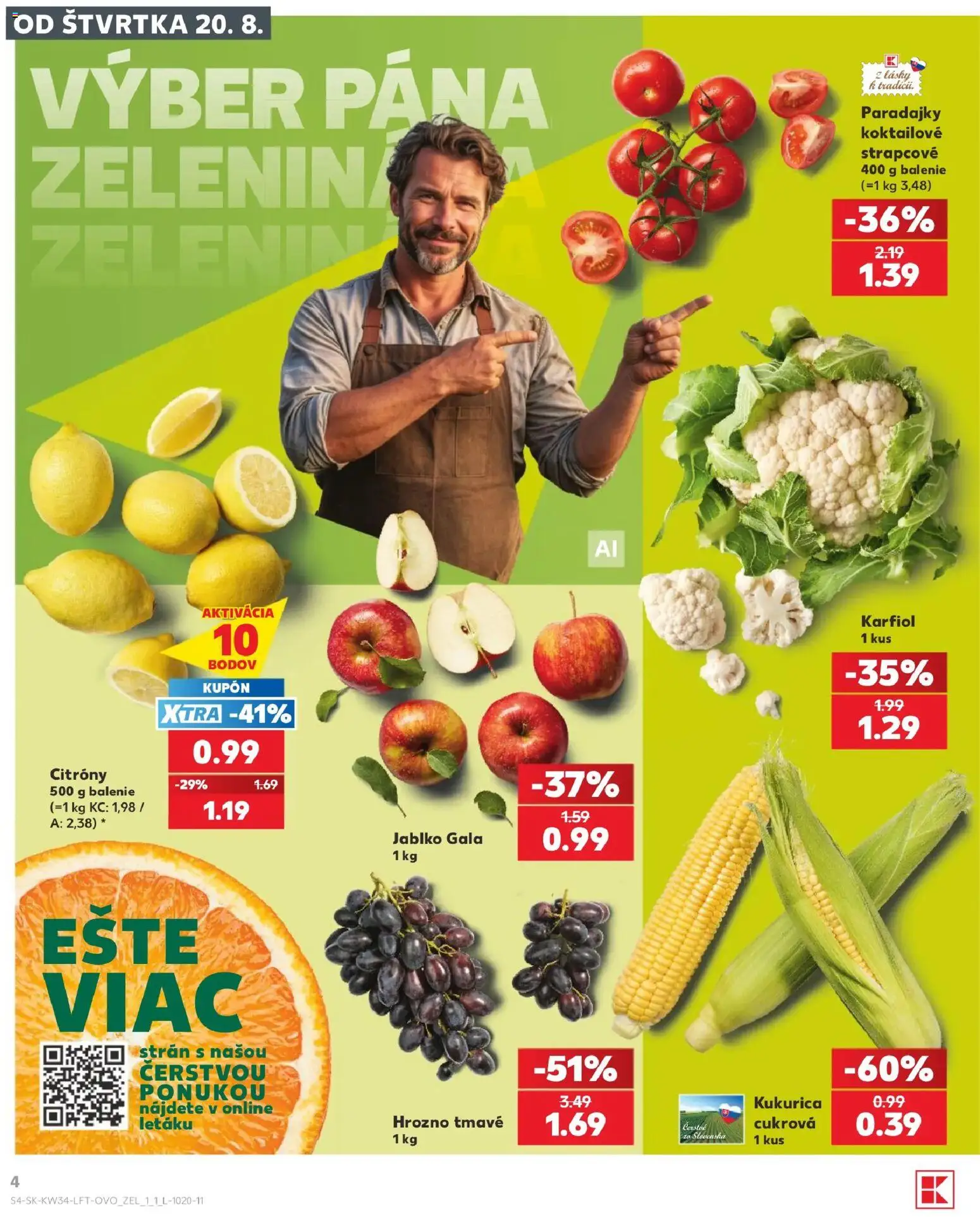 Náhľad Kaufland letáku platného od 20.08.2026