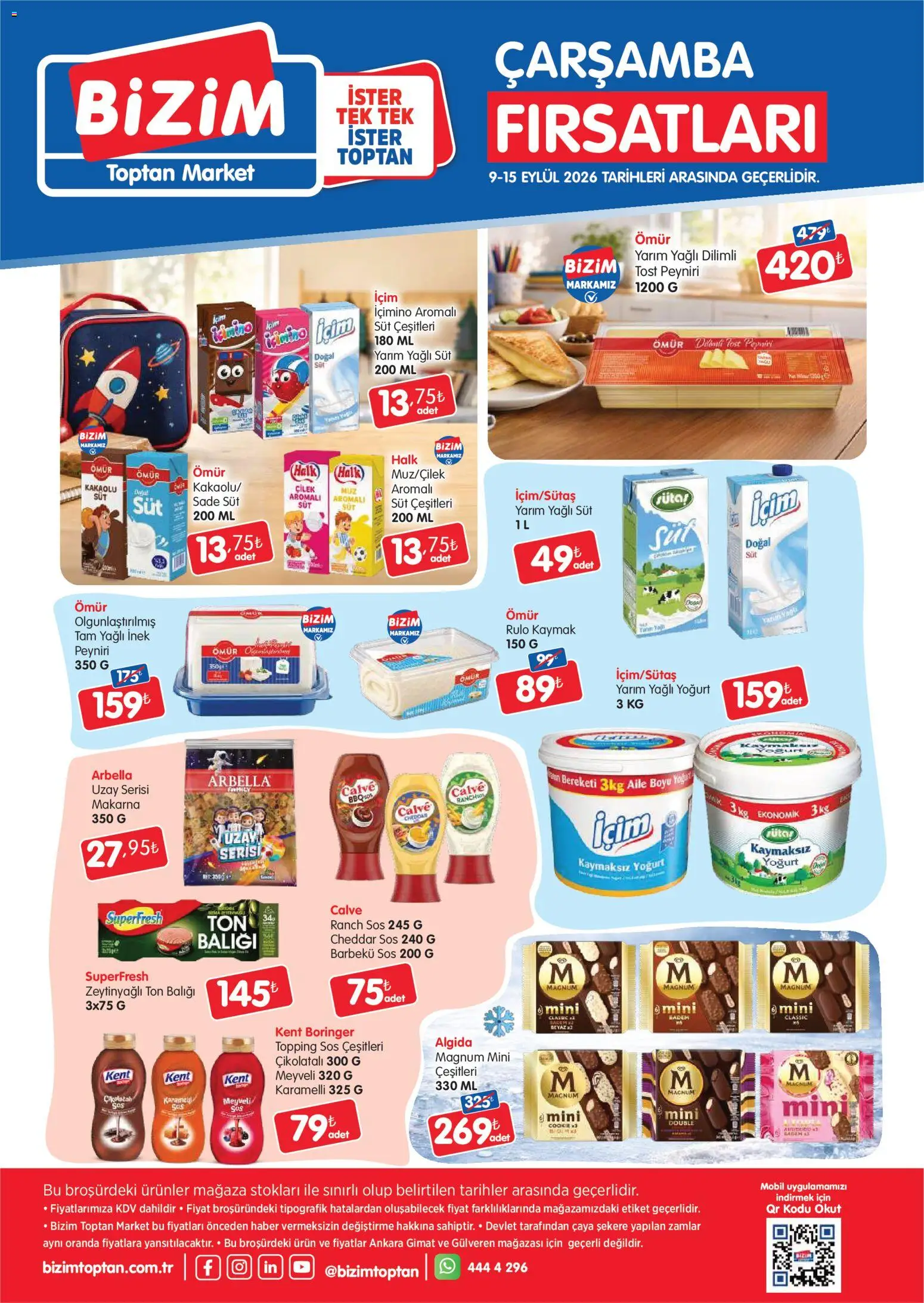 Bizim Toptan Bizim Toptan Katalog 09.09.2026 - Broşürünün önizlemesi