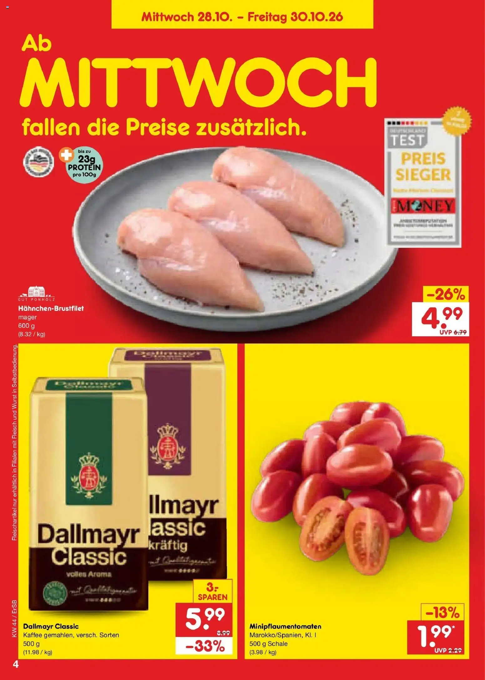 Vorschau von dem Prospekt des Geschäftes Netto Marken-Discount, gültig ab dem 26.10.2026