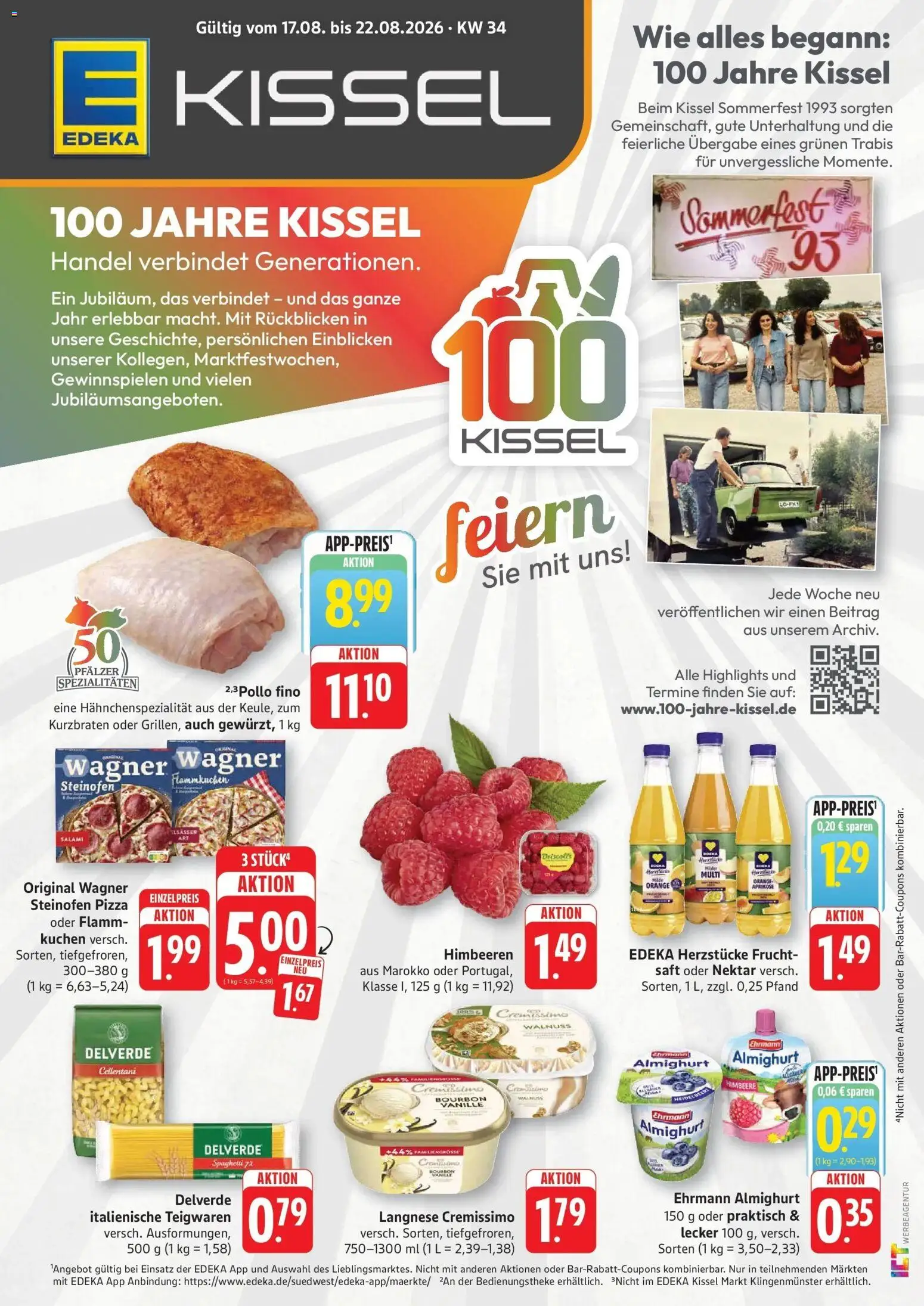 Vorschau von dem Prospekt des Geschäftes Edeka, gültig ab dem 17.08.2026