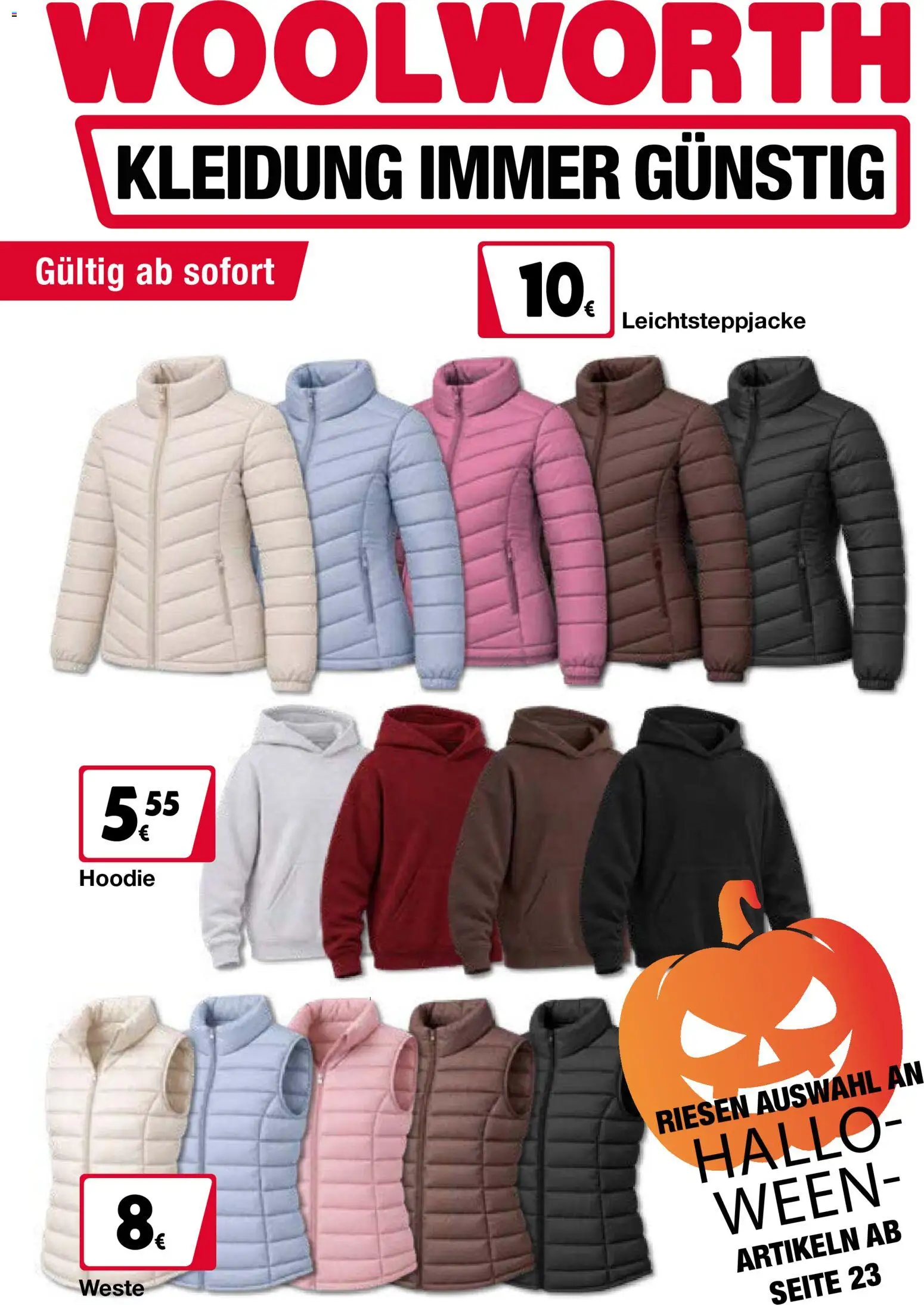 Vorschau von dem Prospekt des Geschäftes Woolworth, gültig ab dem 29.09.2026