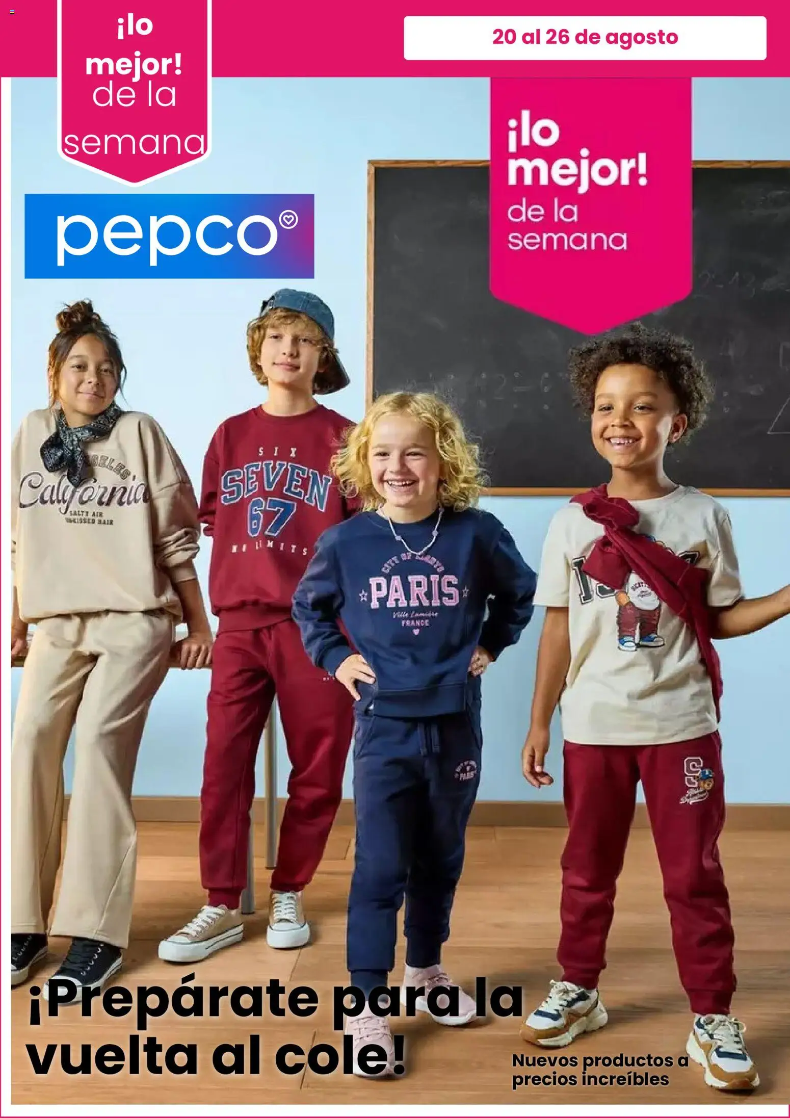 Vista previa del folleto de la tienda Pepco válido desde el 20/08/2026 
