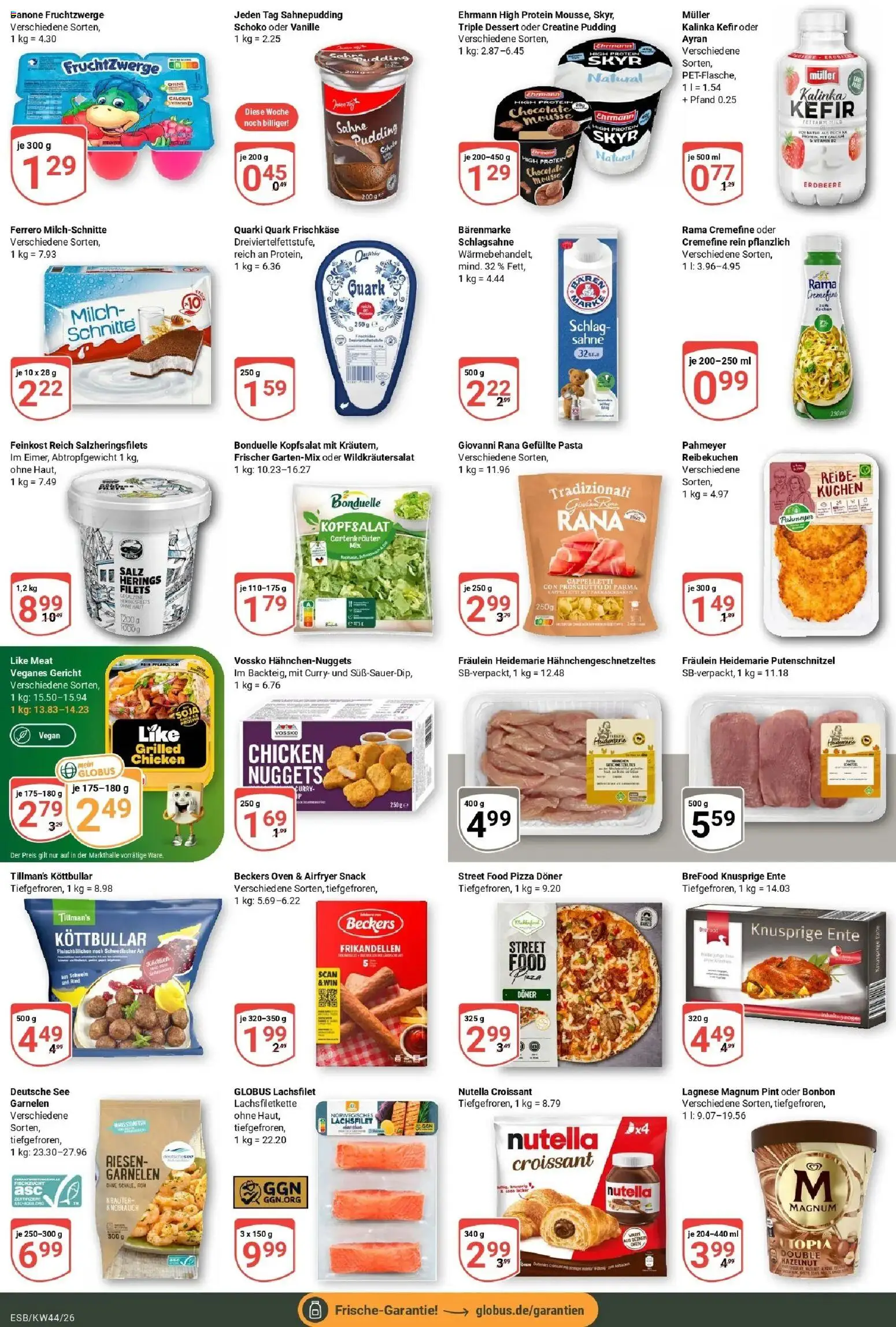 Vorschau von dem Prospekt des Geschäftes Globus, gültig ab dem 26.10.2026