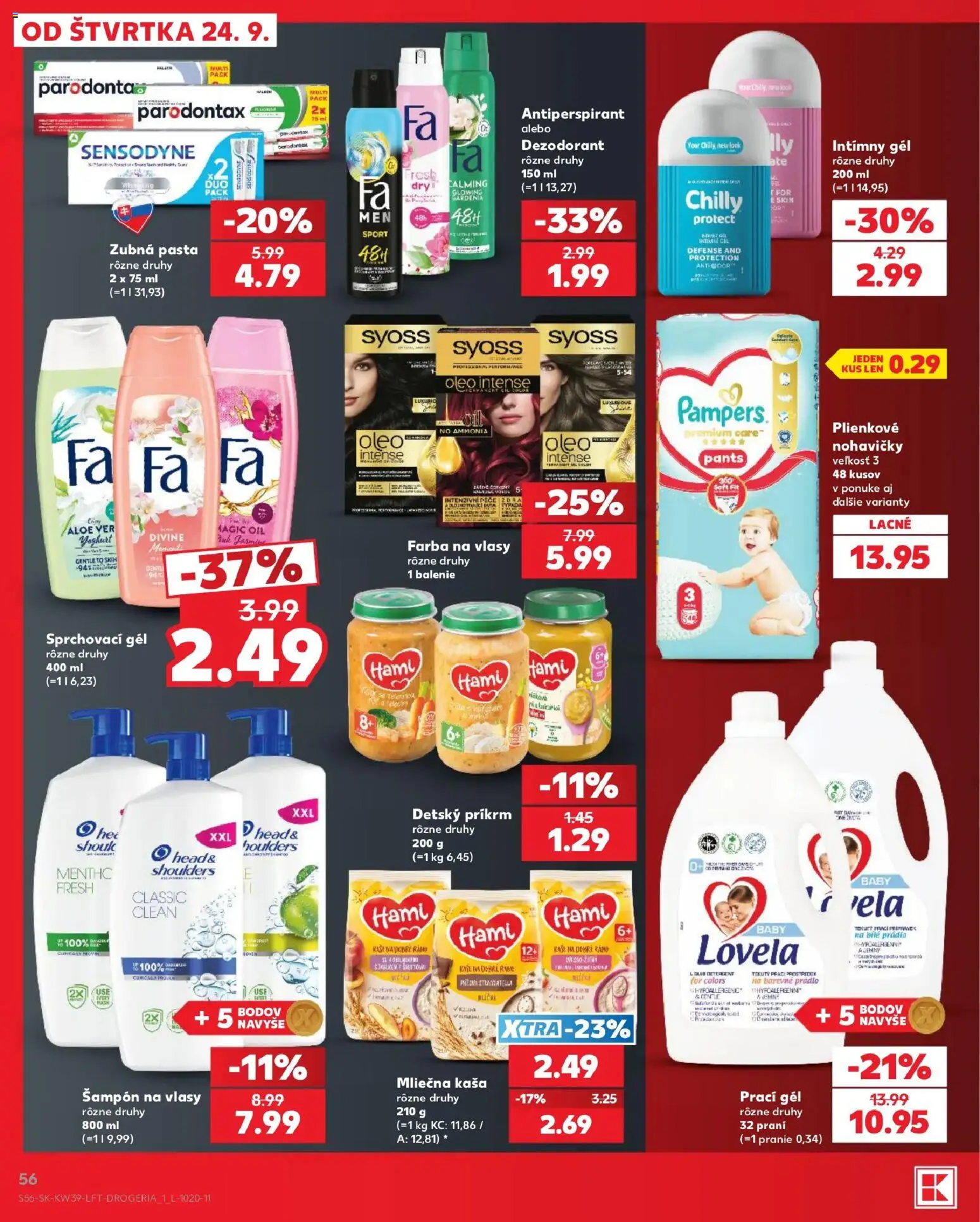 Náhľad Kaufland letáku platného od 24.09.2026