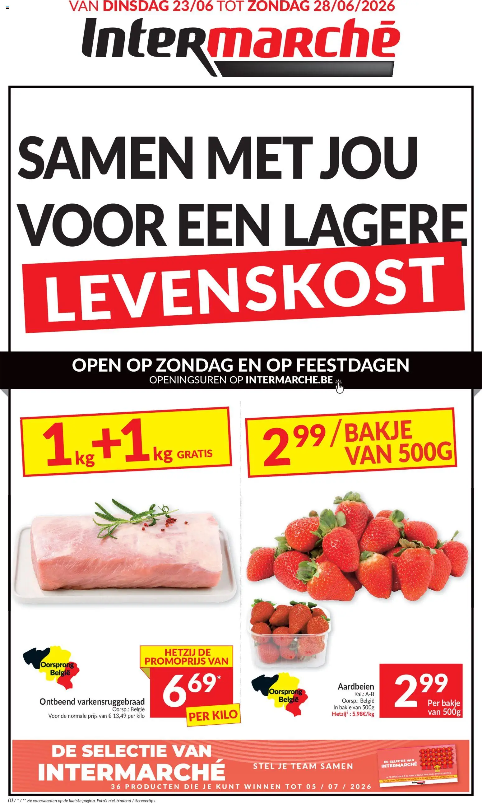 Voorbeeld van Intermarché Folder week 26 van winkel Intermarché geldig vanaf 23/06/2026