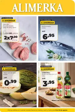 Vista previa del folleto de la tienda Alimerka válido desde el 10/08/2026 