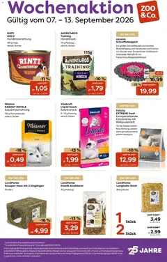 Vorschau von dem Prospekt des Geschäftes Zoo & co, gültig ab dem 07.09.2026