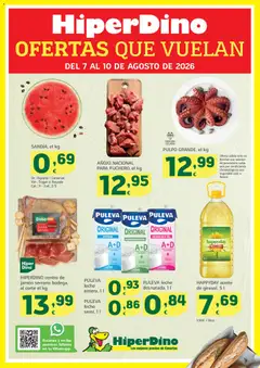 Vista previa del folleto de la tienda HiperDino válido desde el 07/08/2026 