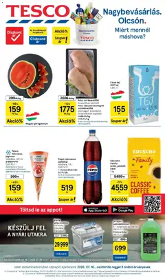 Tesco - Tesco akciós újság megtekintése, amely érvényes 2026.07.16.-től