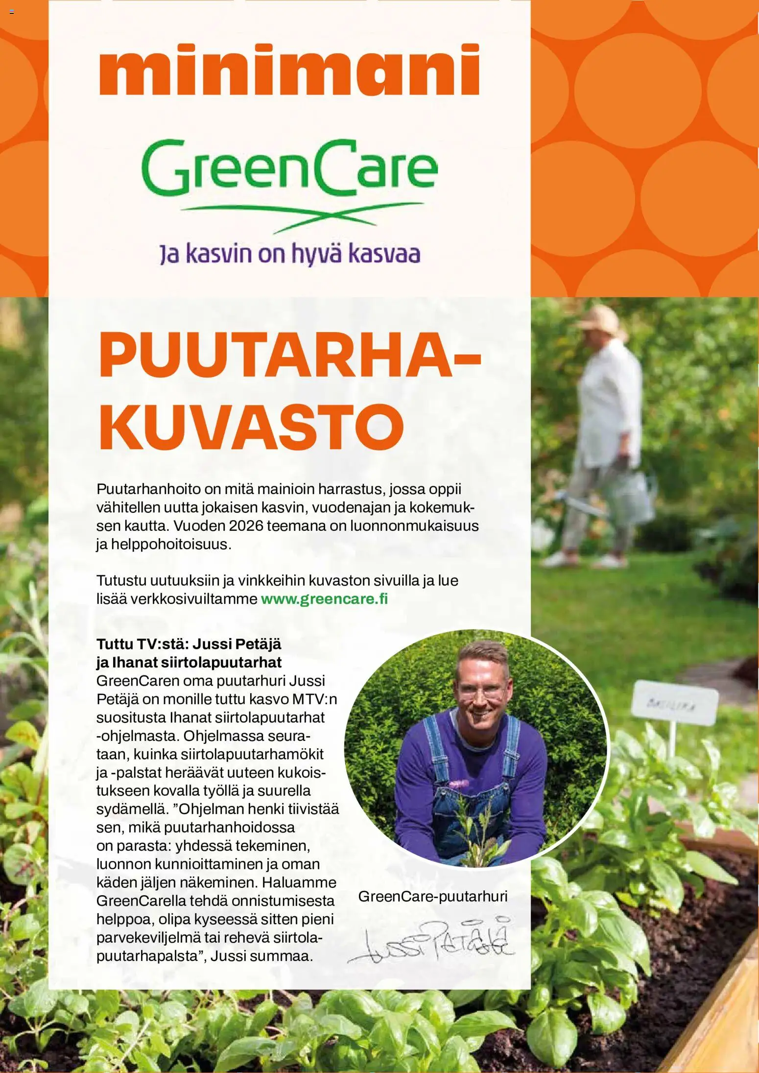 Kaupan Minimani Minimani kuvasto - GreenCare esikatselu, voimassa 18/05/2026
