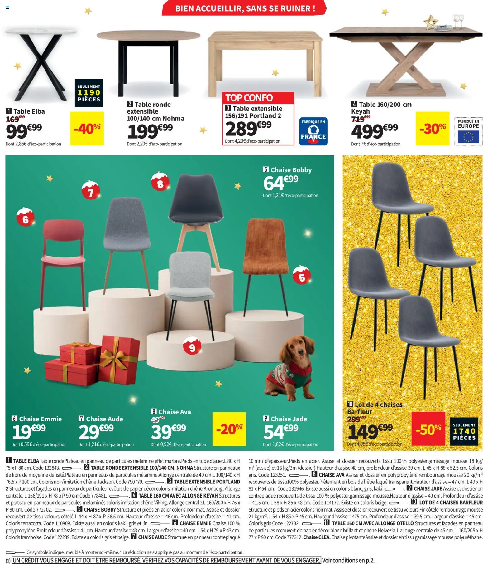 Prévisualisation de Conforama catalogue du magasin Conforama formulaire valide 27/10/2026