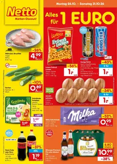 Vorschau von dem Prospekt des Geschäftes Netto Marken-Discount, gültig ab dem 26.10.2026