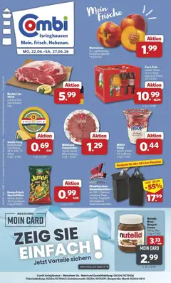Vorschau von dem Prospekt des Geschäftes Combi, gültig ab dem 22.06.2026