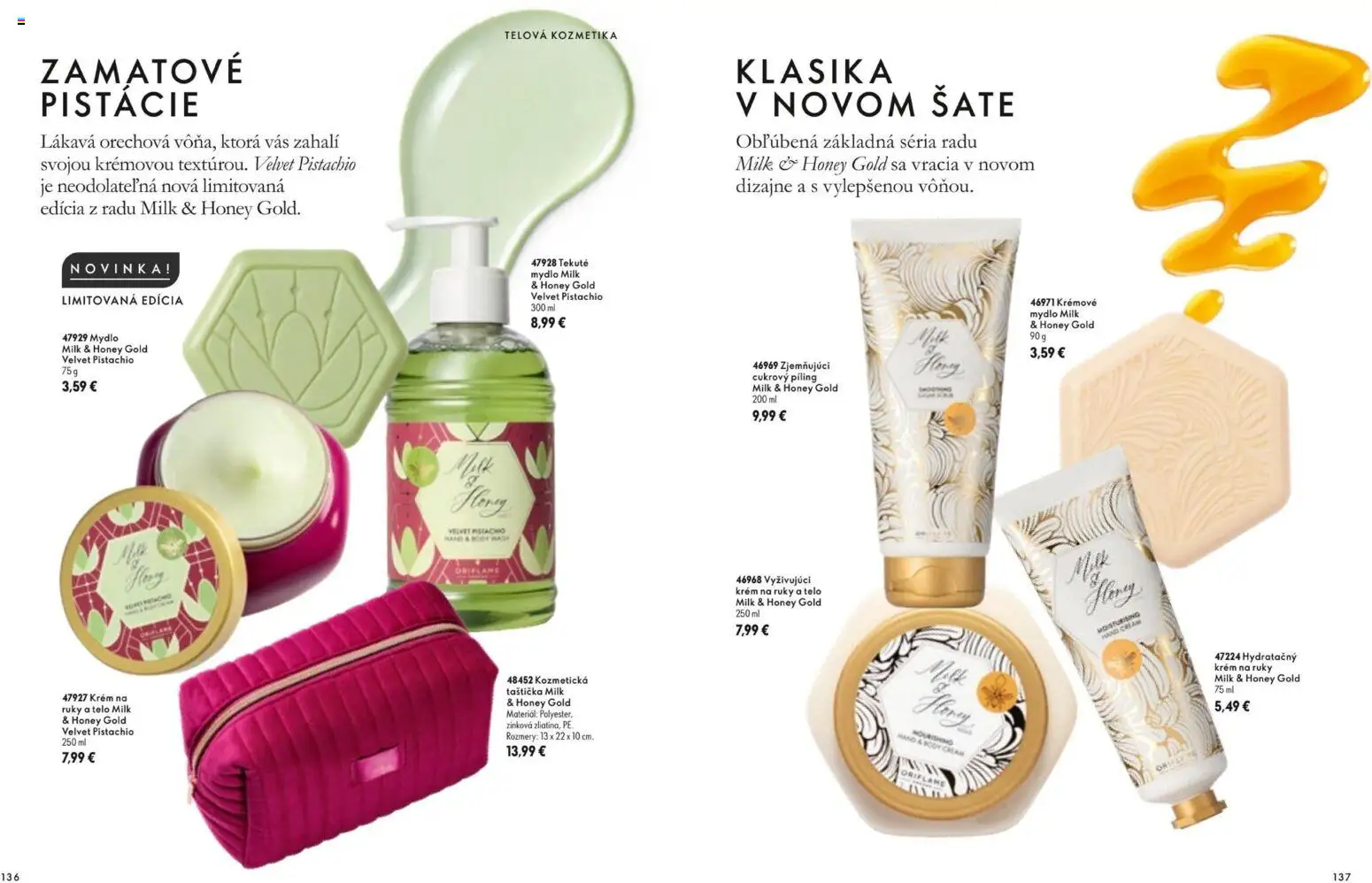 Náhľad Oriflame letáku platného od 11.11.2026 - Mydlo, Pistácie, Krém, Krém na ruky