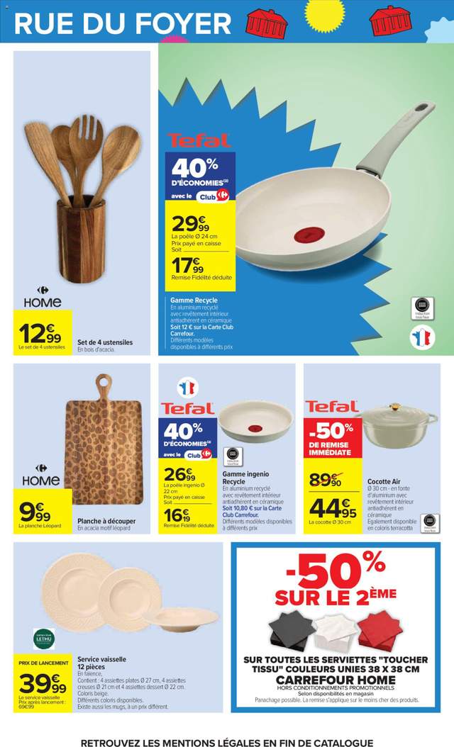 Nouveau catalogue Carrefour à partir du 22/09