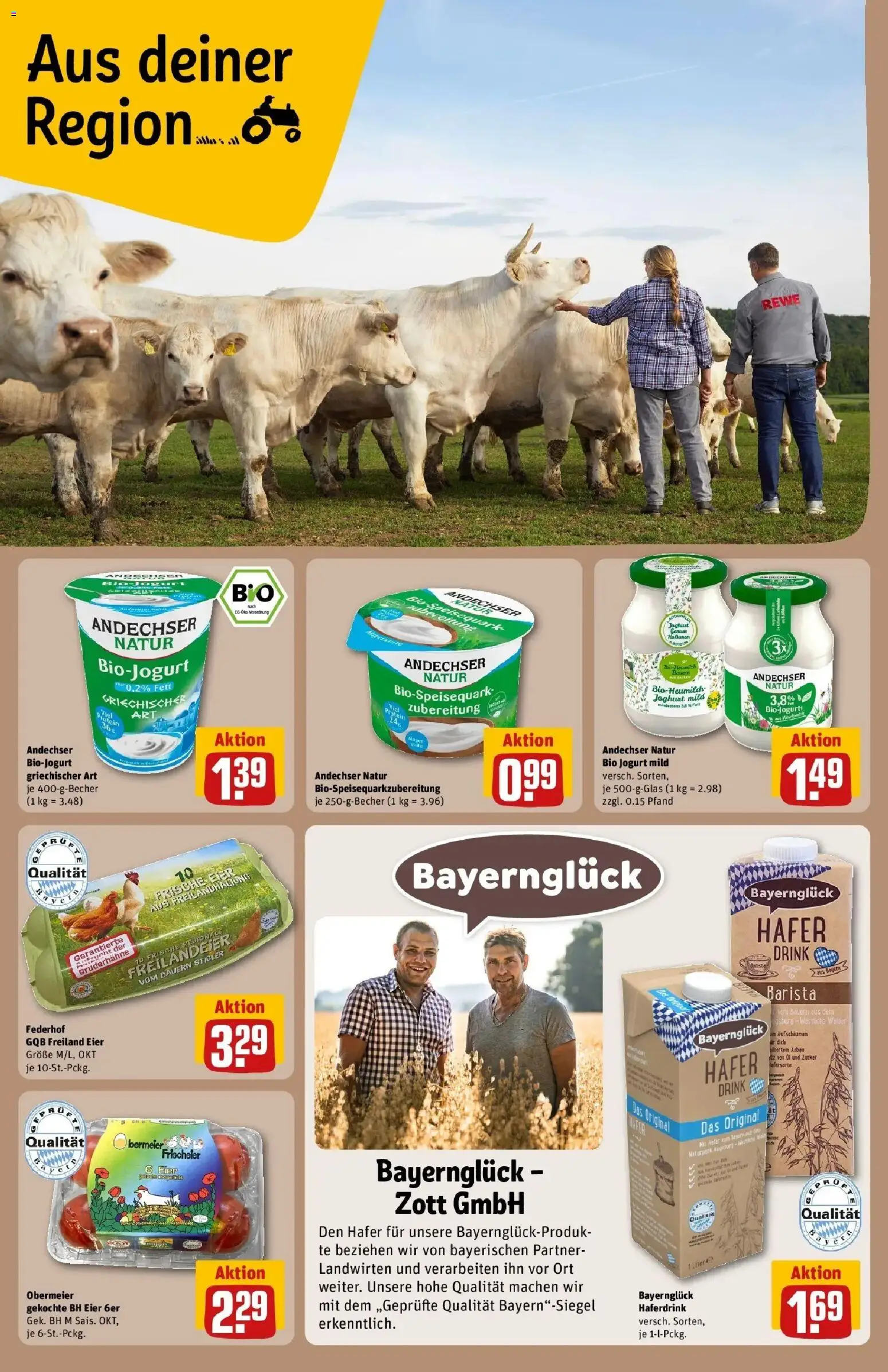 Vorschau von dem Prospekt des Geschäftes Rewe, gültig ab dem 26.10.2026