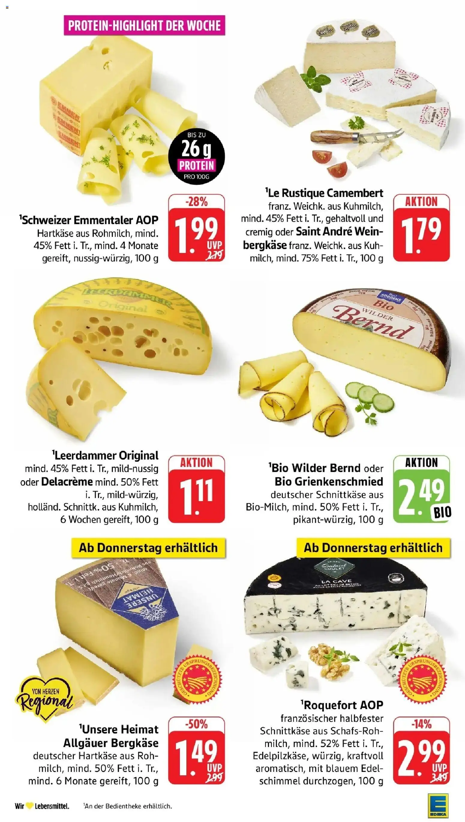 Vorschau von dem Prospekt des Geschäftes Edeka, gültig ab dem 07.09.2026