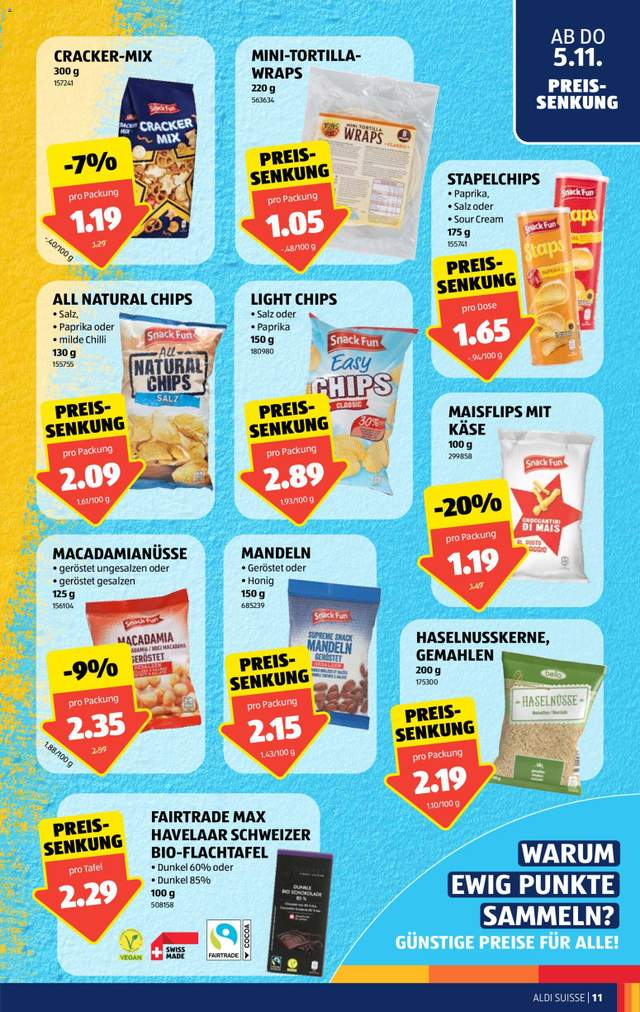 Neue Aldi Aktionen ab 05.11.