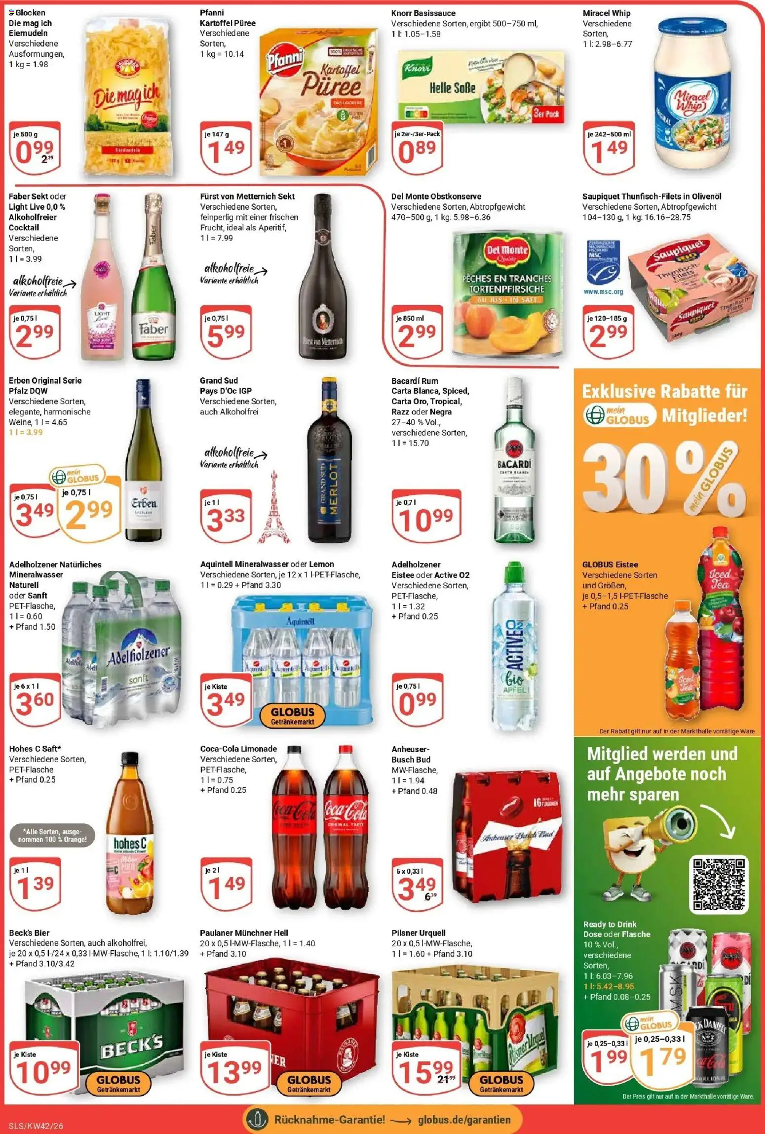 Vorschau von dem Prospekt des Geschäftes Globus, gültig ab dem 12.10.2026
