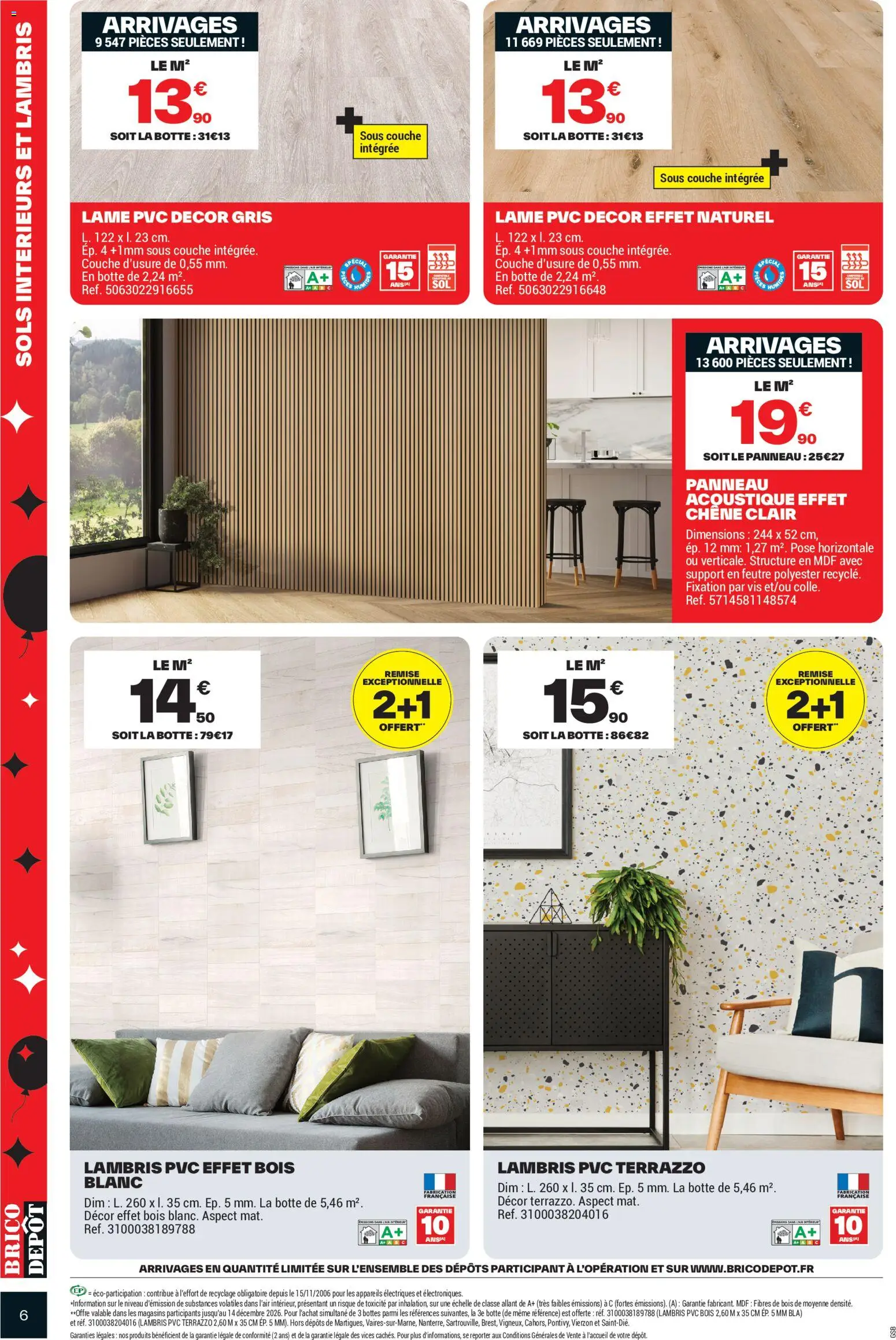 Prévisualisation de Brico Dépôt catalogue du magasin Brico Dépôt formulaire valide 23/10/2026