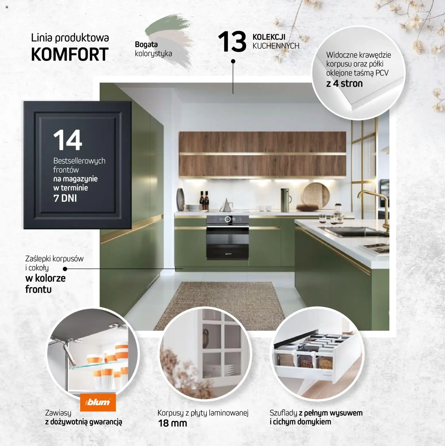 Pogląd gazetki "Katalog kuchnie" ze sklepu Komfort ważnej od 15.12.2025 - Plyty