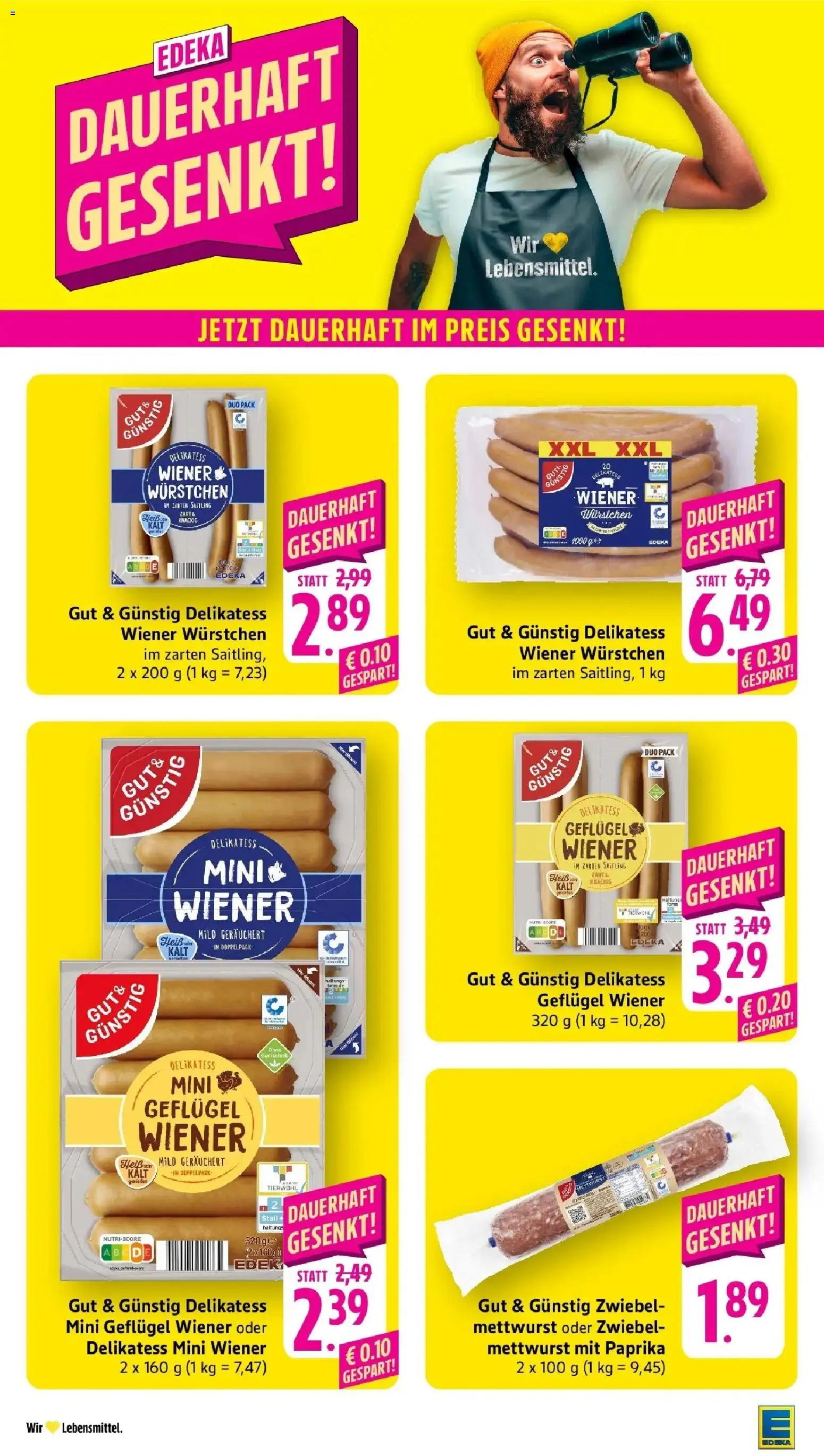 Vorschau von dem Prospekt des Geschäftes Edeka, gültig ab dem 19.10.2026
