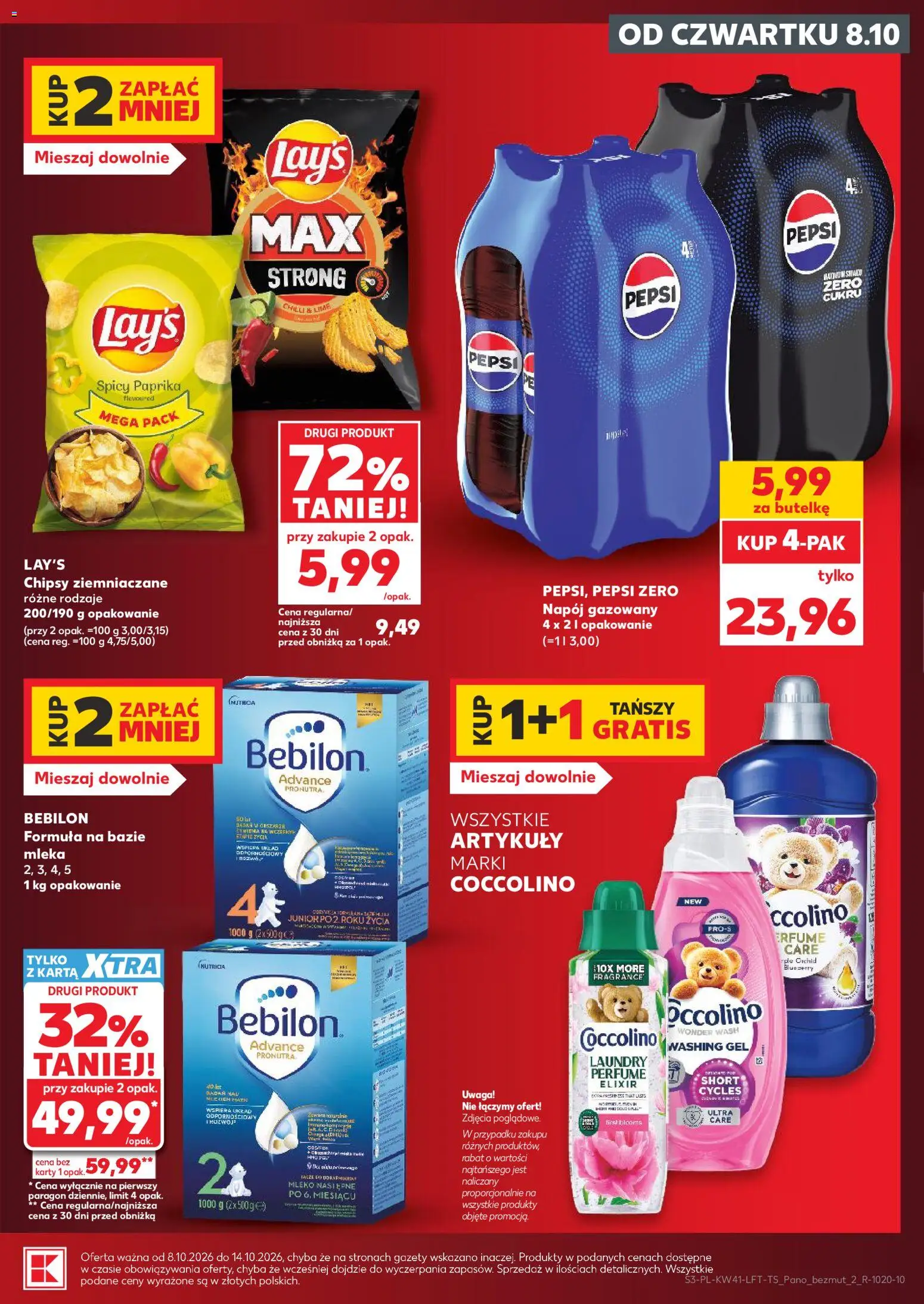 Pogląd gazetki "Kaufland gazetka" ze sklepu Kaufland ważnej od 08.10.2026