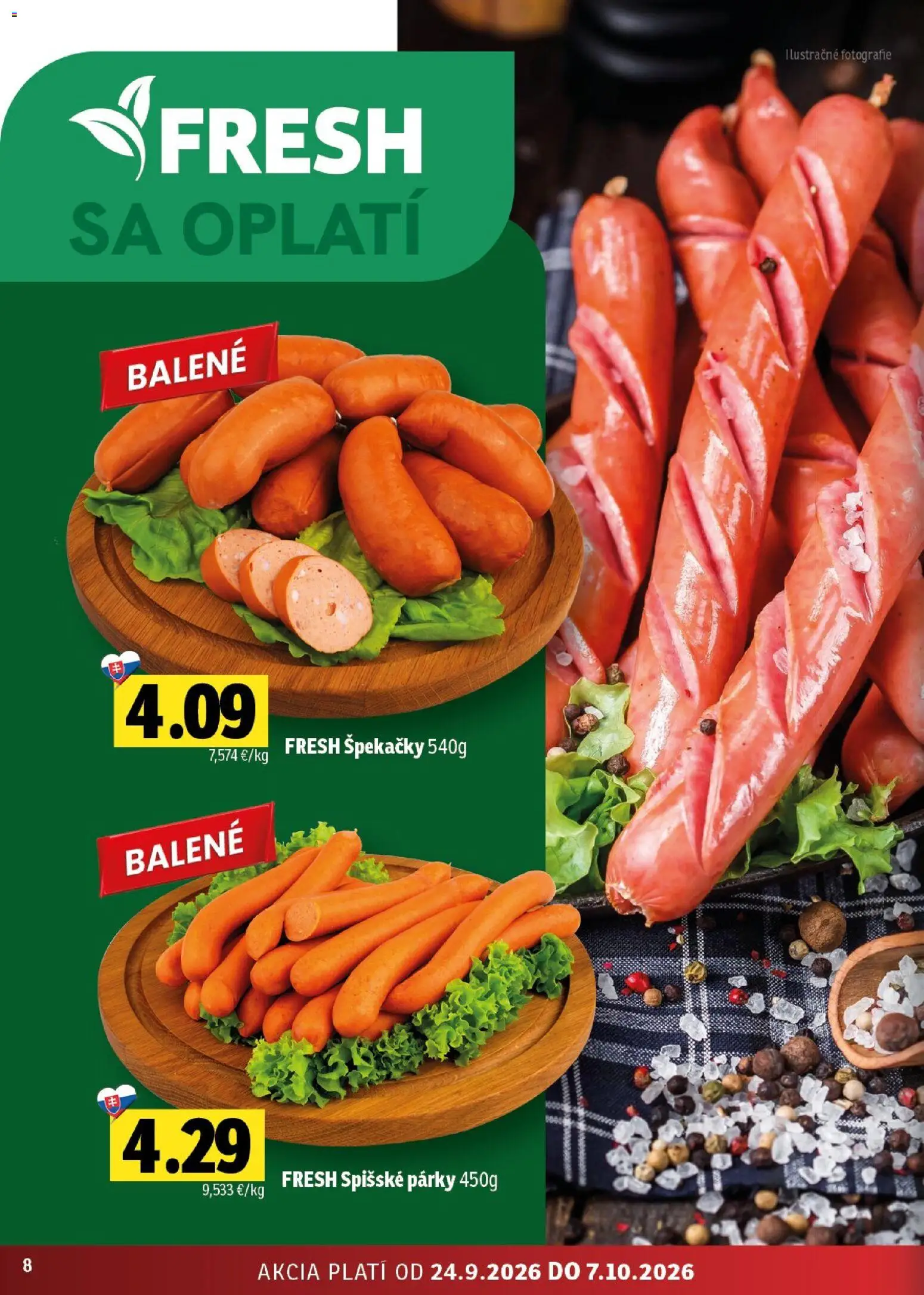 Náhľad Fresh letáku platného od 24.09.2026