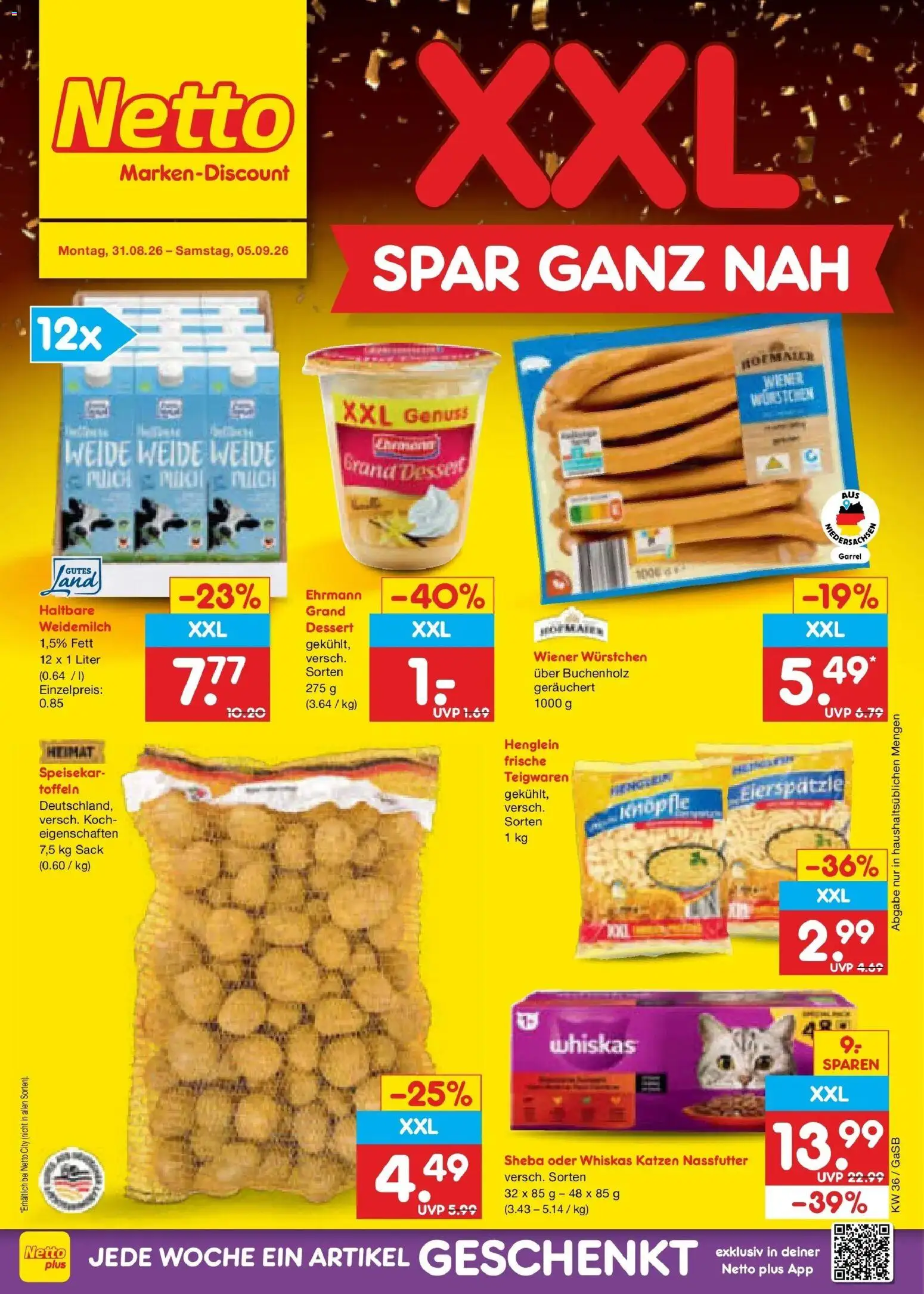 Vorschau von dem Prospekt des Geschäftes Netto Marken-Discount, gültig ab dem 31.08.2026