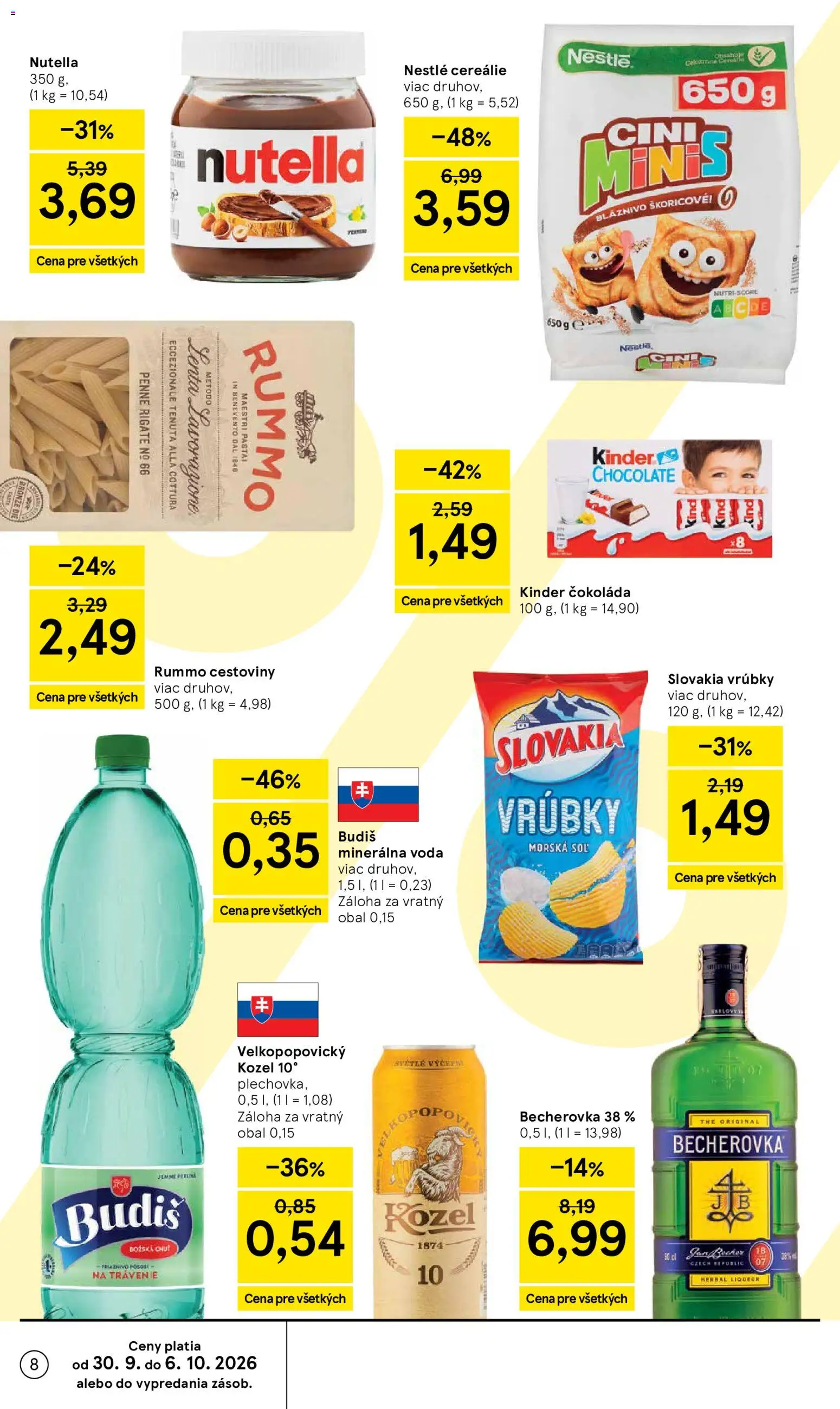 Náhľad Tesco letáku platného od 30.09.2026