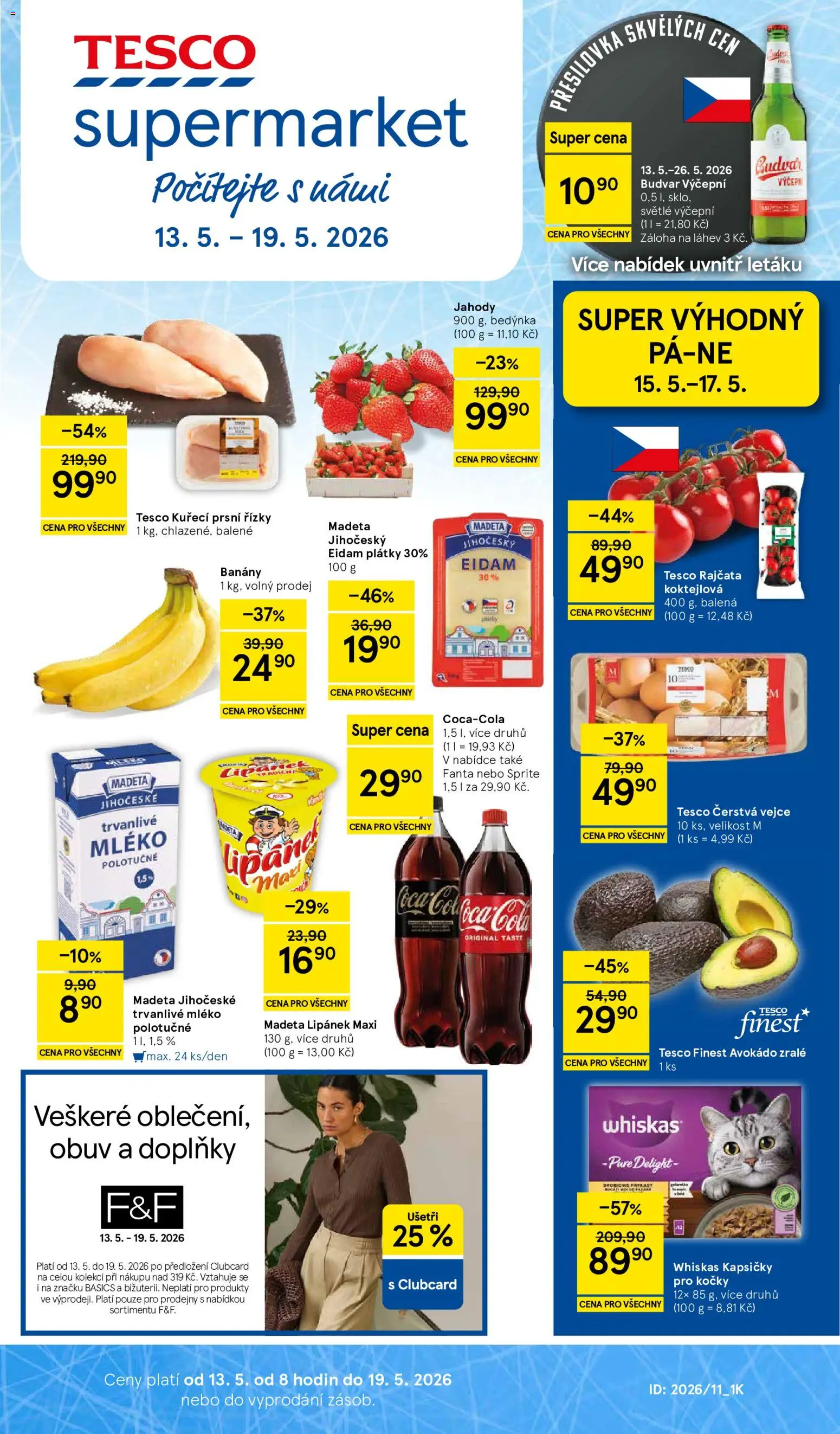 Náhled nabídky: Tesco Tesco leták - Supermarket platný od 13.05.2026