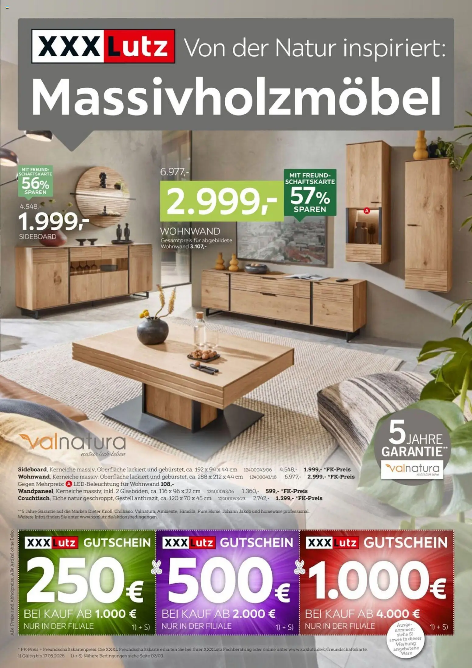Vorschau von dem Prospekt des Geschäftes XXXLutz, gültig ab dem 01.05.2026