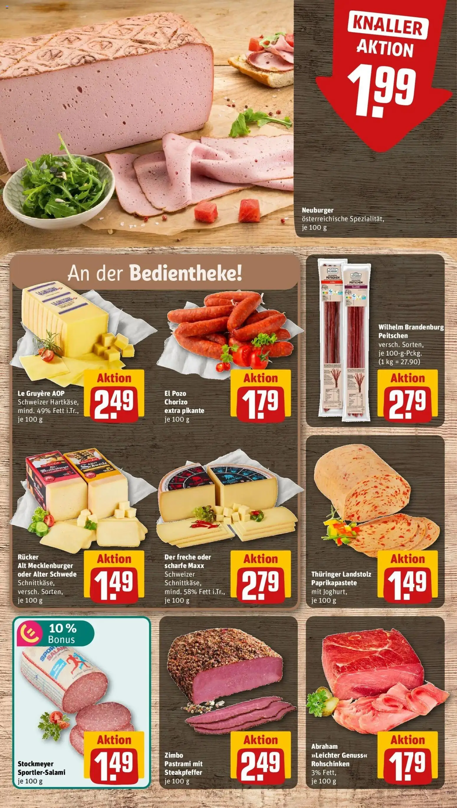 Vorschau von dem Prospekt des Geschäftes Rewe, gültig ab dem 26.10.2026