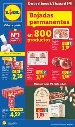 Vista previa del folleto de la tienda Lidl válido desde el 03/08/2026 