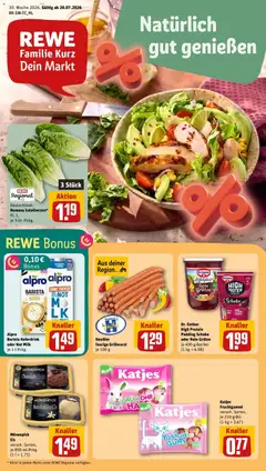 Vorschau von dem Prospekt des Geschäftes Rewe, gültig ab dem 20.07.2026