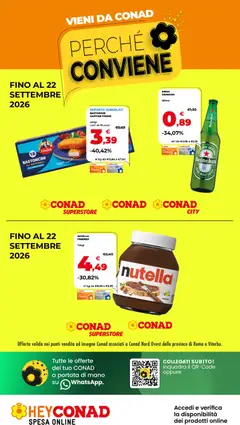 Anteprima dell'opuscolo Conad volantino Perché Conviene dal negozio Conad valido da 09/09/2026