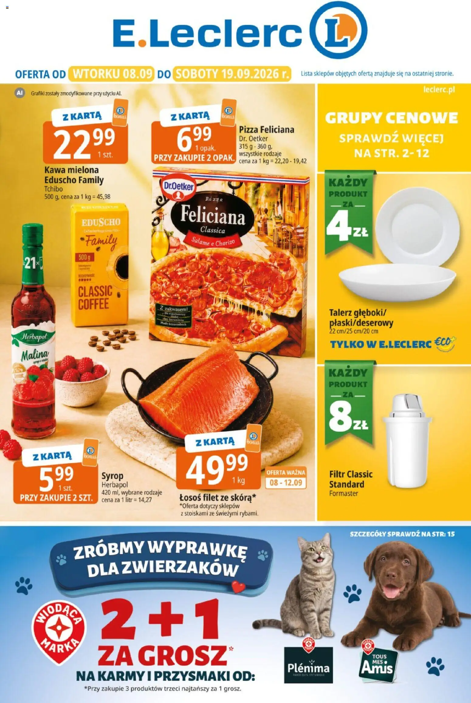 Pogląd gazetki "E.Leclerc gazetka" ze sklepu E.Leclerc ważnej od 08.09.2026