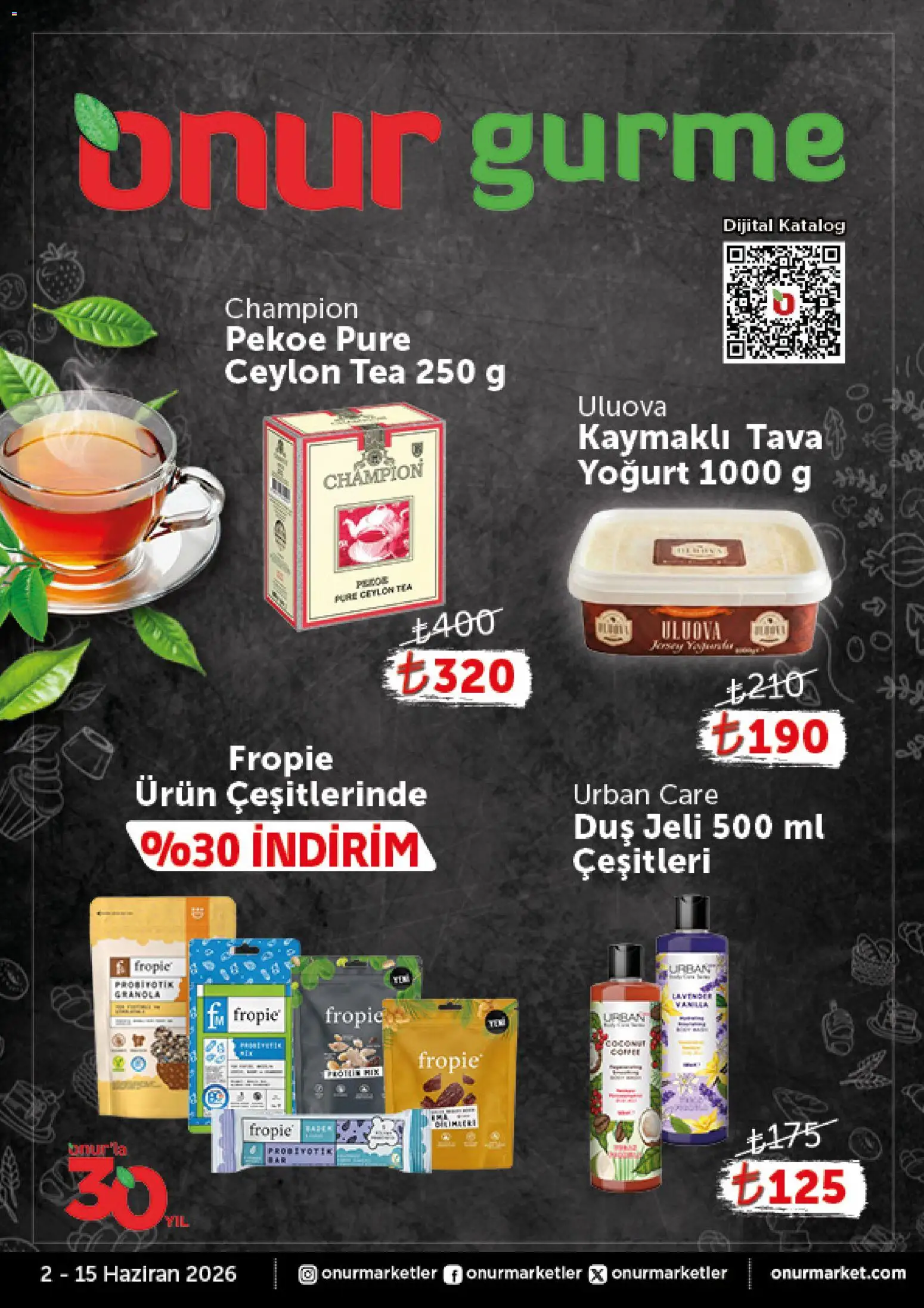 Onur Market Onur Market - Katalog Gurme 02.06.2026 - Broşürünün önizlemesi