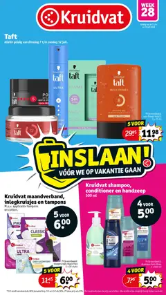 Voorbeeld van Kruidvat folder week 28 van winkel Kruidvat geldig vanaf 07-07-2026