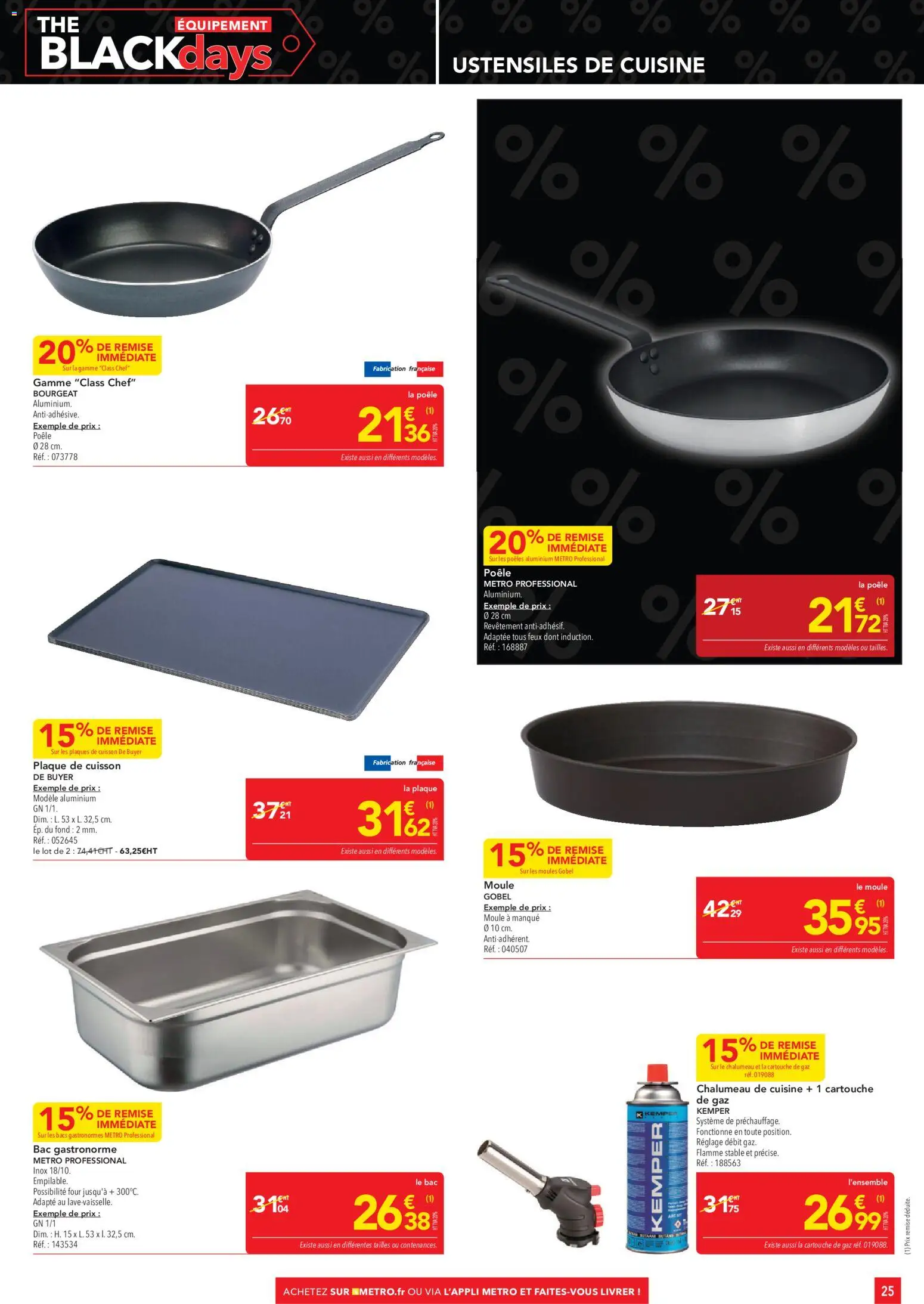 Prévisualisation de METRO Black Friday du magasin METRO formulaire valide 29/10/2026