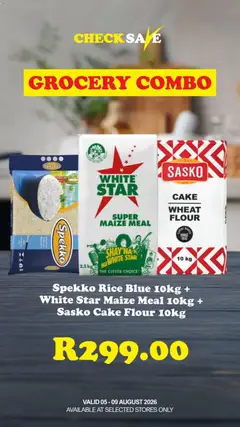 Preview of Check Save flyer valid from 05/08/2026
