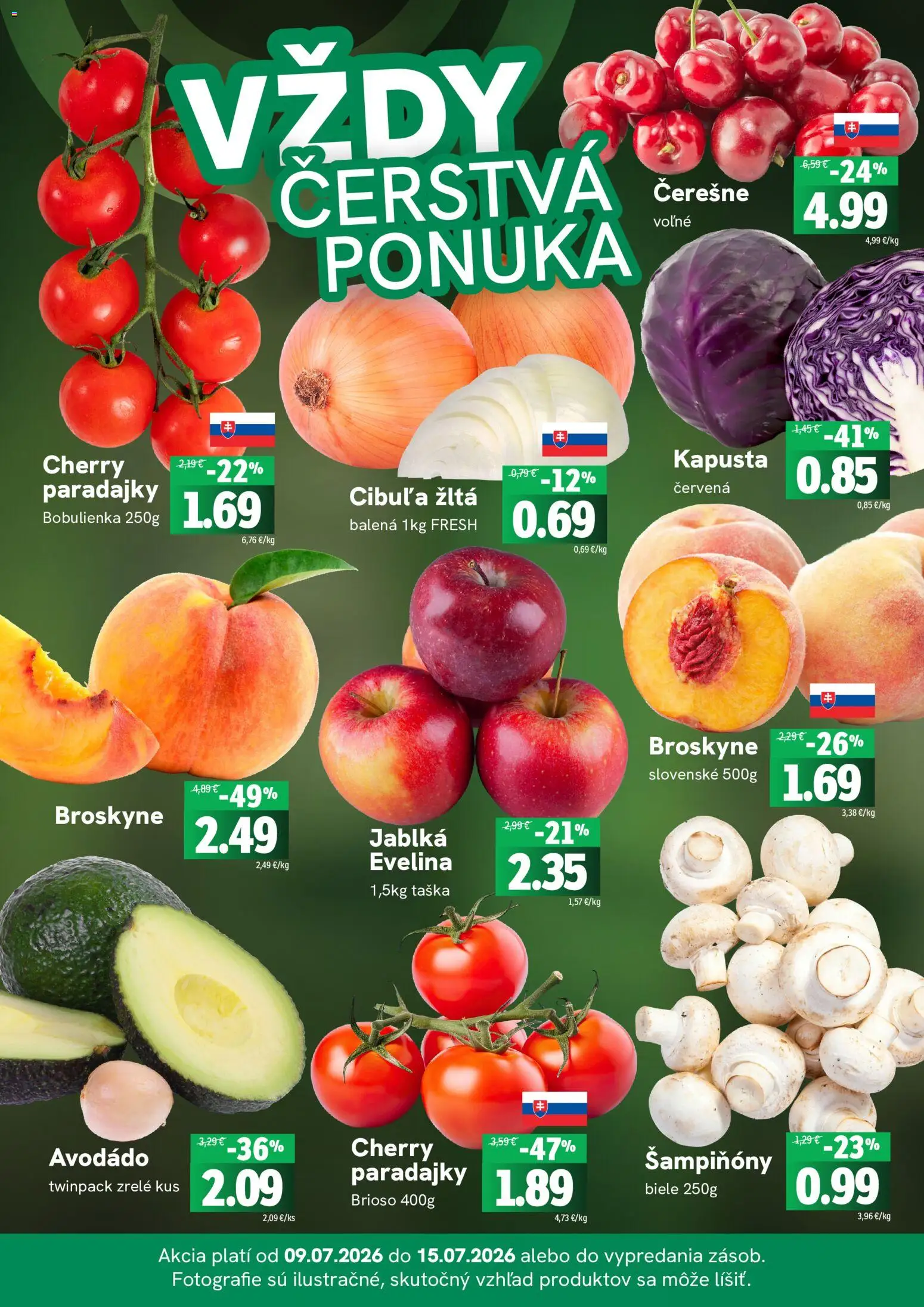 Náhľad Fresh letáku platného od 09.07.2026