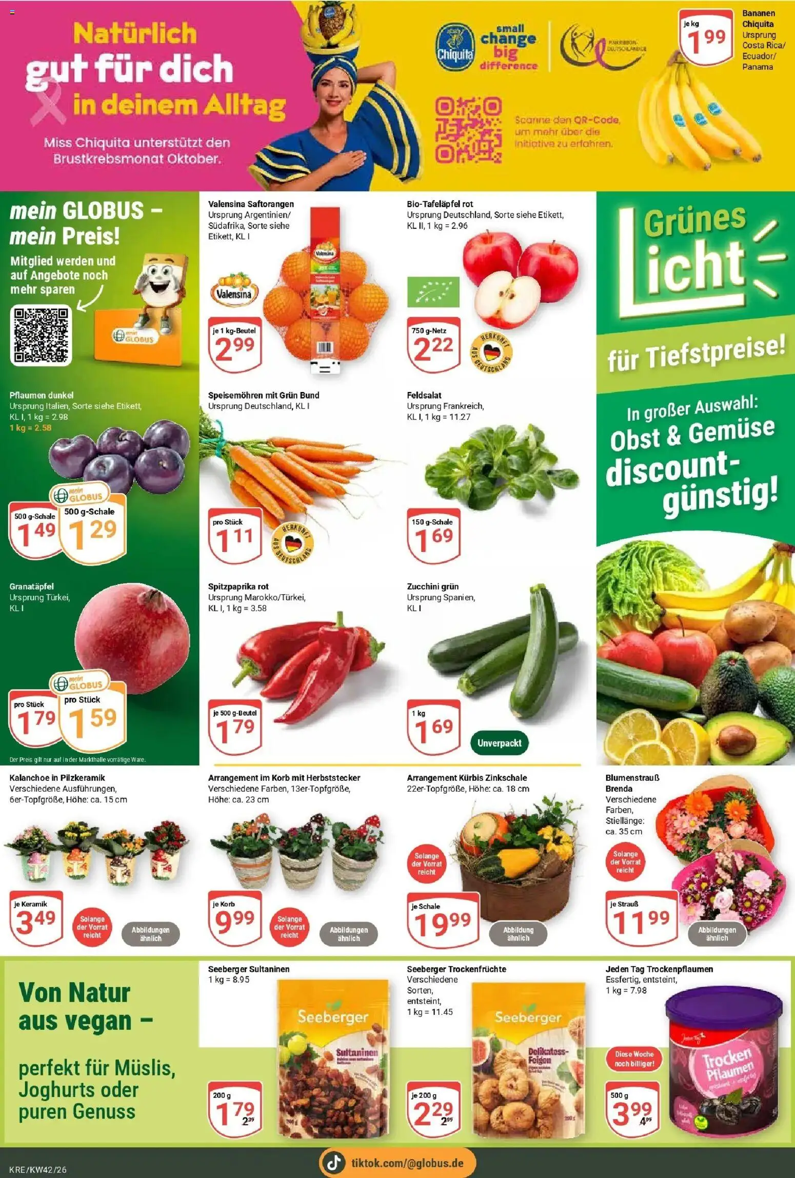 Vorschau von dem Prospekt des Geschäftes Globus, gültig ab dem 12.10.2026