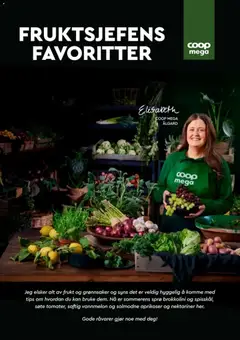 Forhåndsvis Coop Mega FRUKTSJEFENS FAVORITTER fra butikk Coop Mega gyldig fra 29/06/2026