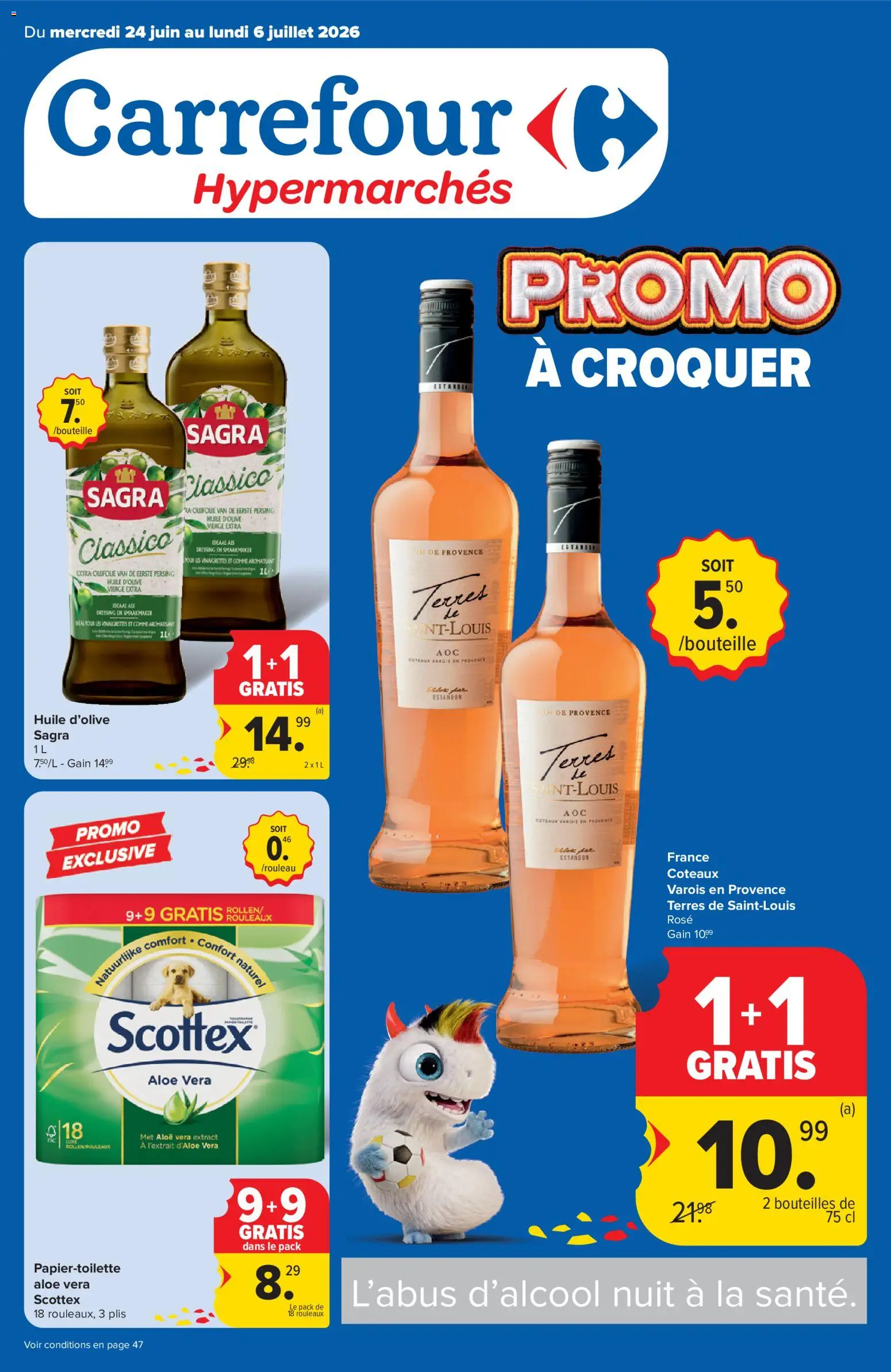 Voorbeeld van Carrefour Folder de la semaine 26 van winkel Carrefour geldig vanaf 24/06/2026