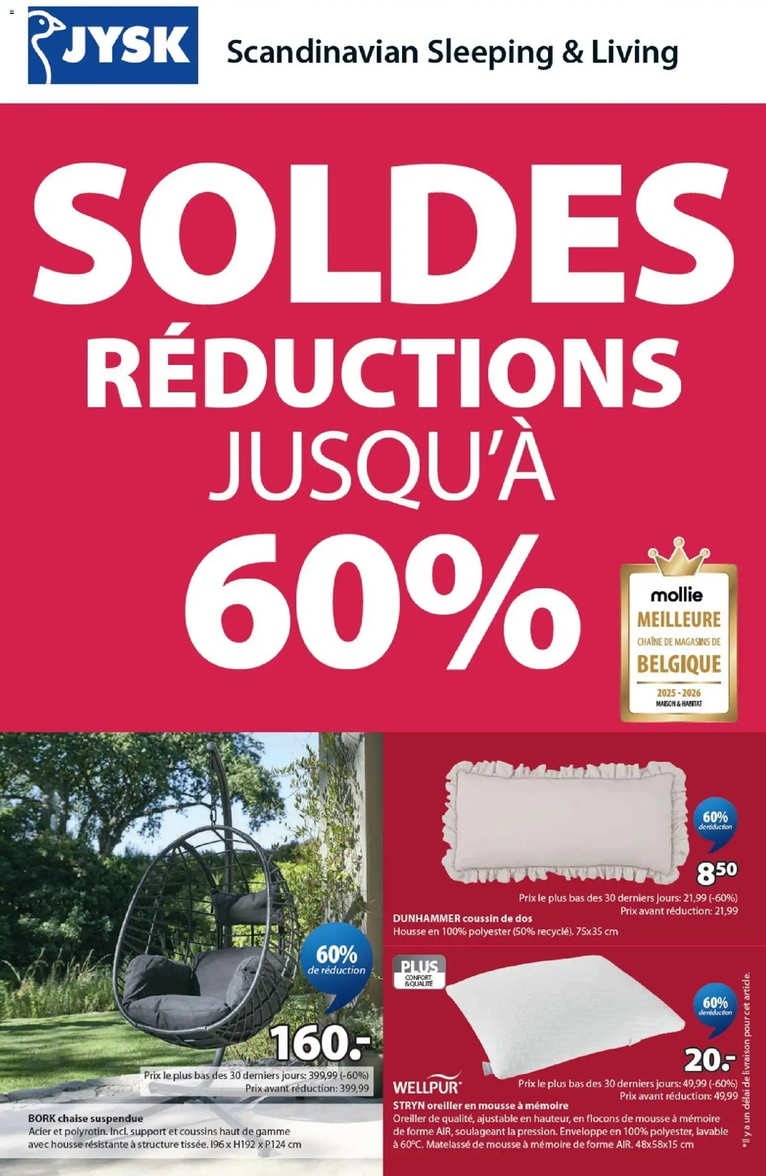 Voorbeeld van JYSK Publicité van winkel JYSK geldig vanaf 01/07/2026